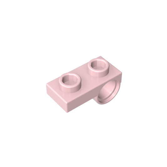 GDS-854 - Plate Special 1 x 2 with Pin Hole
