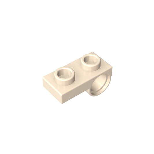GDS-854 - Plate Special 1 x 2 with Pin Hole