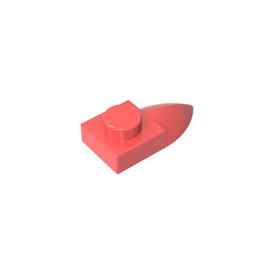 GDS-870 - Plate Special 1 x 1 with Tooth