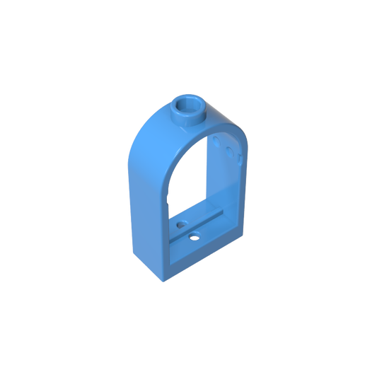 GDS-872 - Window 1 x 2 x 2 2/3 with Rounded Top