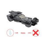 GOBRICKS MOC 177513 BATMOBILE FROM -JUSTICE LEAGUE- AND -BVS-