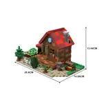 GOBRICKS MOC 125029 stardew valley farmhouse