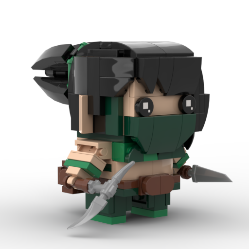 MOC Akali Champion LOL - BrickHeadz Toy