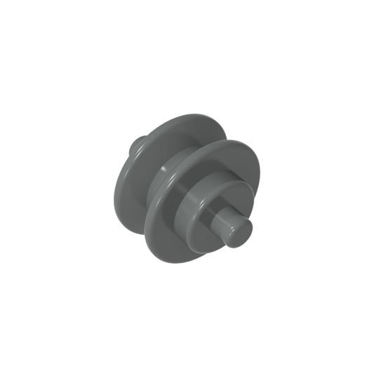 GDS-90004 - Wheel Centre Small with Stub Axles (Pulley Wheel)