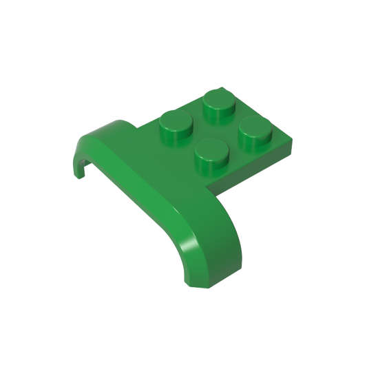 GDS-90025 - Wheel Arch, Mudguard 3 x 4 with 2 x 2 Plate