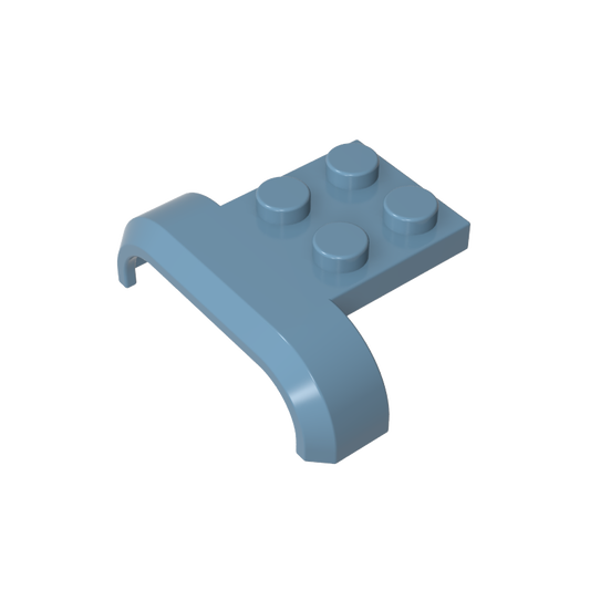 GDS-90025 - Wheel Arch, Mudguard 3 x 4 with 2 x 2 Plate