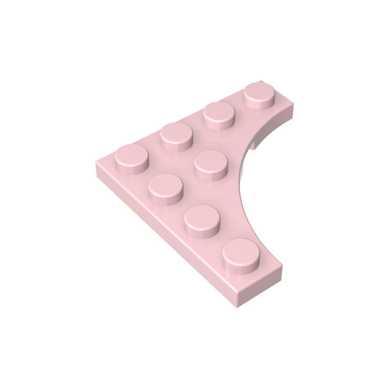 GDS-90033 - Plate Special 4 x 4 with Curved Cutout