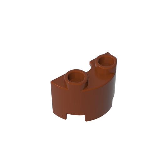 GDS-90040 - Brick Round, Half 1 x 2