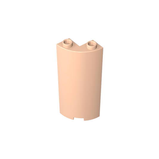 GDS-90070 - Cylinder Quarter 2 x 2 x 5 (Wall)