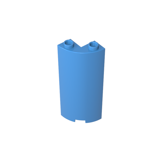 GDS-90070 - Cylinder Quarter 2 x 2 x 5 (Wall)