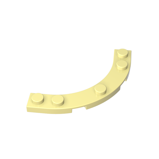 GDS-90141 - Plate Round 5 x 5 Macaroni