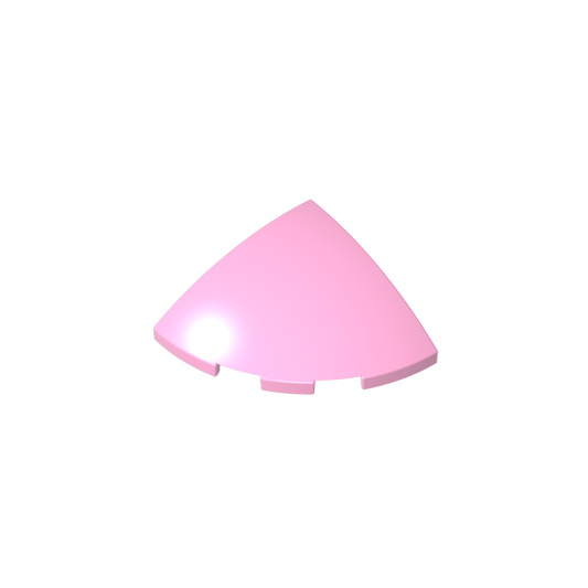 GDS-90162 - Brick Round Corner, Curved 3 x 3 x 1 Quarter Circle