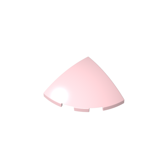 GDS-90162 - Brick Round Corner, Curved 3 x 3 x 1 Quarter Circle