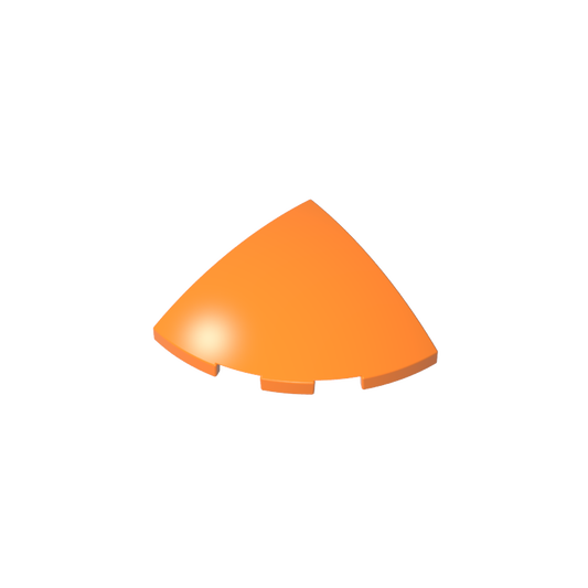 GDS-90162 - Brick Round Corner, Curved 3 x 3 x 1 Quarter Circle