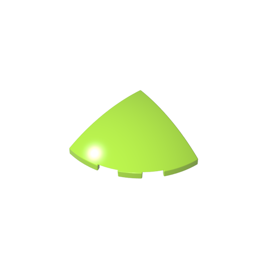 GDS-90162 - Brick Round Corner, Curved 3 x 3 x 1 Quarter Circle