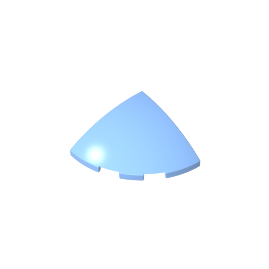 GDS-90162 - Brick Round Corner, Curved 3 x 3 x 1 Quarter Circle