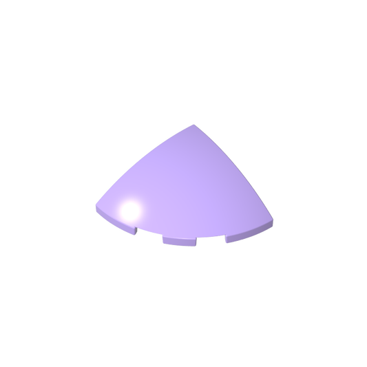 GDS-90162 - Brick Round Corner, Curved 3 x 3 x 1 Quarter Circle