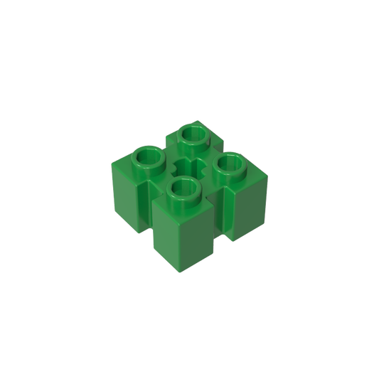 GDS-90179 - Brick Special 2 x 2 with Grooves and Axle Hole