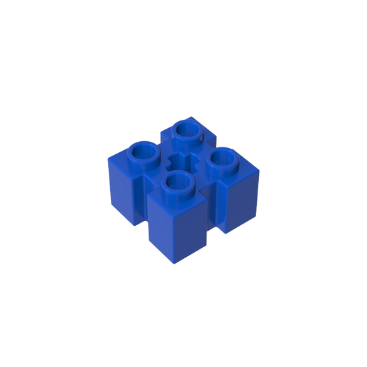 GDS-90179 - Brick Special 2 x 2 with Grooves and Axle Hole