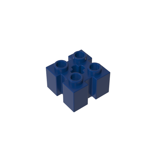 GDS-90179 - Brick Special 2 x 2 with Grooves and Axle Hole