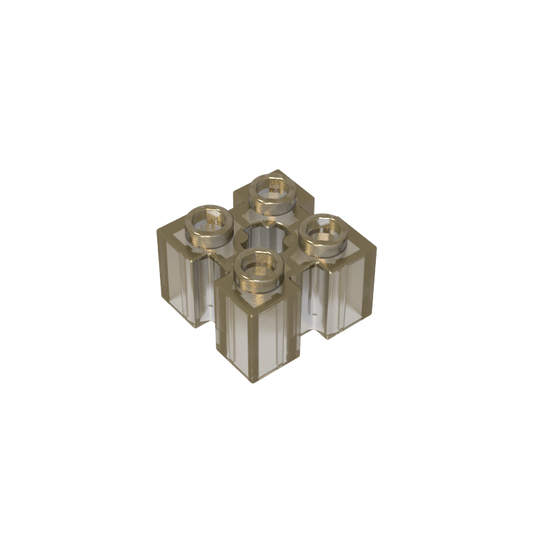 GDS-90179 - Brick Special 2 x 2 with Grooves and Axle Hole