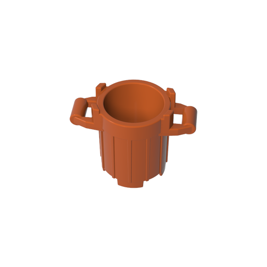 GDS-90180 - Trash Can with 4 Cover Holders