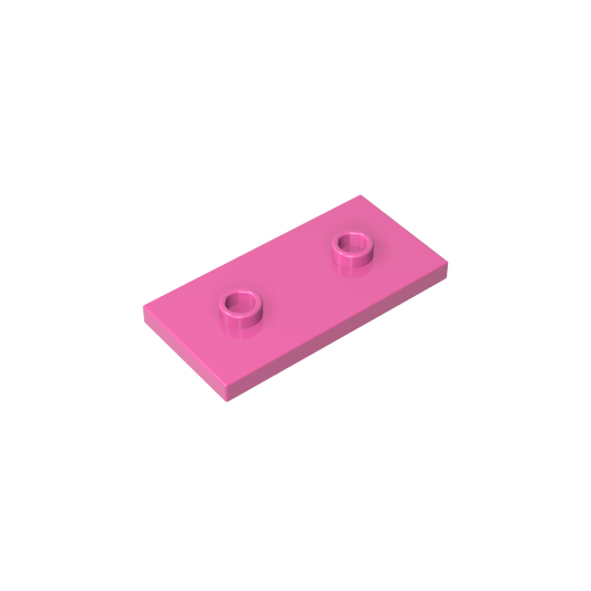 GDS-90201 - Plate Special 2 x 4 with Groove and Two Center Studs (Jumper)