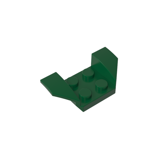 GDS-90238 - Mudguard 2 x 4 with 2 x 2 Studs and Flared Wings