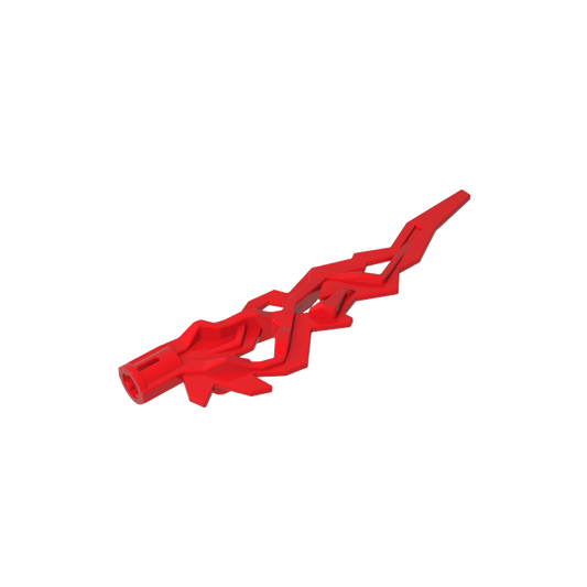 GDS-90302 - Large Figure Weapon Accessory, Flame / Lightning Bolt with Axle Hole