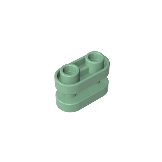 GDS-90337 - Brick Special 1 x 2 Rounded with Center Bars