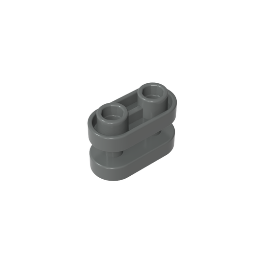 GDS-90337 - Brick Special 1 x 2 Rounded with Center Bars