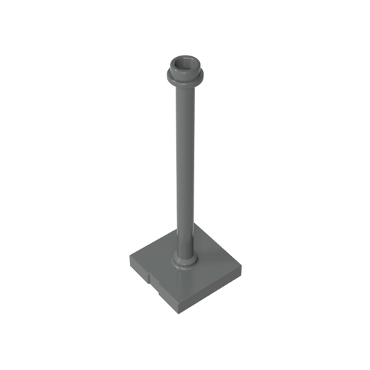 GDS-90369 - Tile Special 2 x 2 with Bar and Stud with Stop Ring