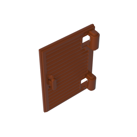 GDS-90439 - Window 1 x 2 x 3 Shutter with Hinges and Handle