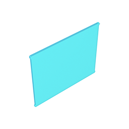 GDS-90500 - Glass for Frame 1 x 6 x 6