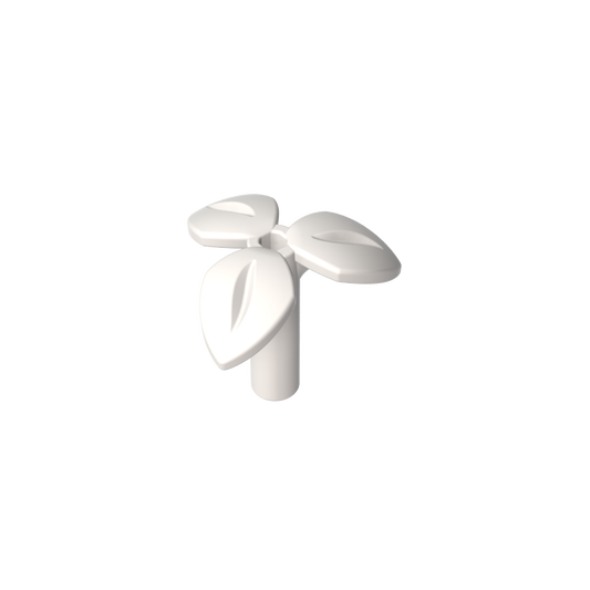 GDS-90503 - Plant, Stem with 3 Leaves and Bottom Pin