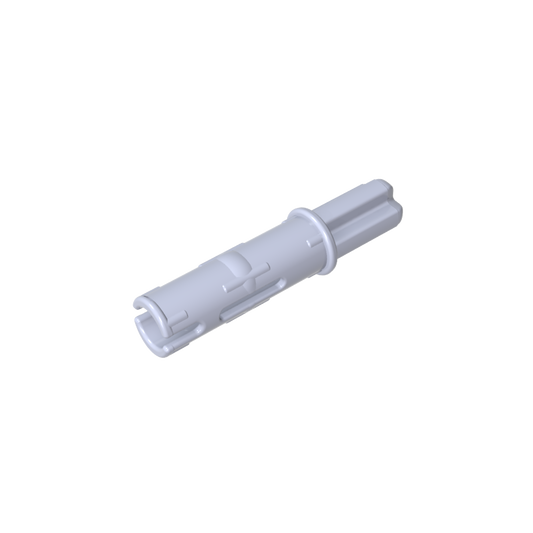 GDS-929 - Technic Axle Pin 3L with Friction Ridges Lengthwise and 1L Axle