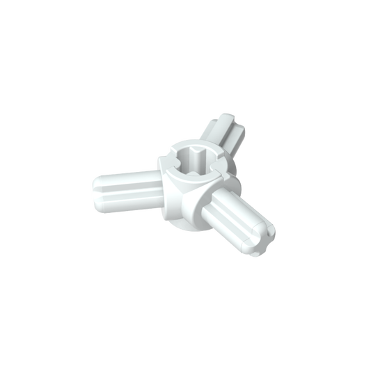 GDS-933 - Technic Axle Connector Hub with 3 Axles at 120 Degrees