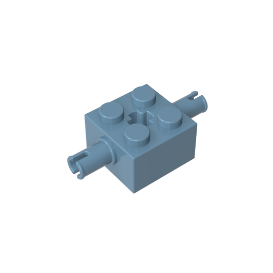GDS-954 - Brick Special 2 x 2 with 2 Pins and Axle Hole