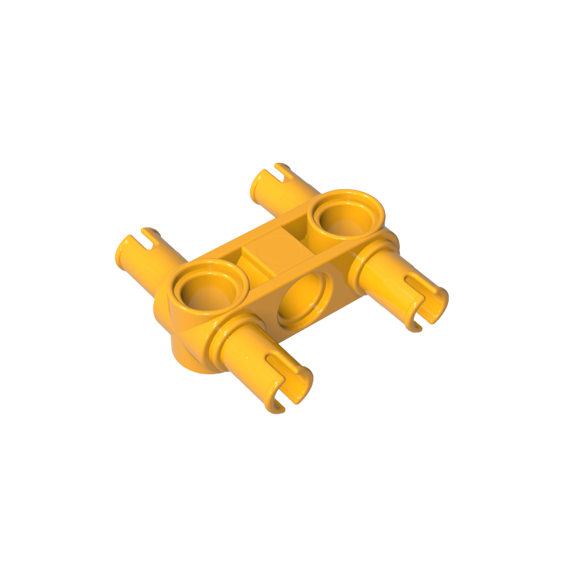 GDS-960 - Technic Pin Connector Hub Perpendicular 3L with 4 Pins