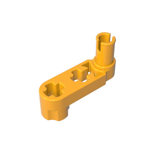 GDS-966 - Technic Beam 3 x 0.5 Liftarm with Boss and Pin / Crank