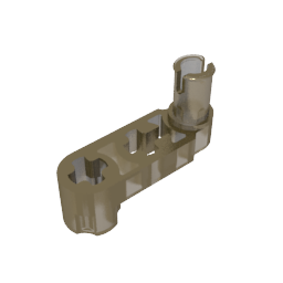 GDS-966 - Technic Beam 3 x 0.5 Liftarm with Boss and Pin / Crank