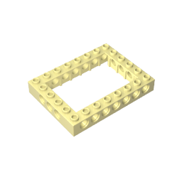 GDS-974 - Technic Brick 6 x 8 with Open Center 4 x 6