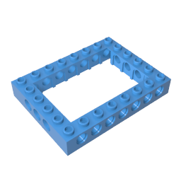 GDS-974 - Technic Brick 6 x 8 with Open Center 4 x 6