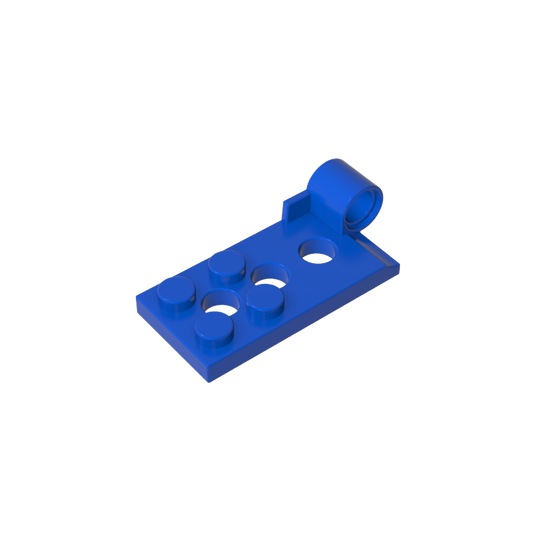 GDS-975 - Hinge Plate 2 x 4 with Pin Hole - Bottom