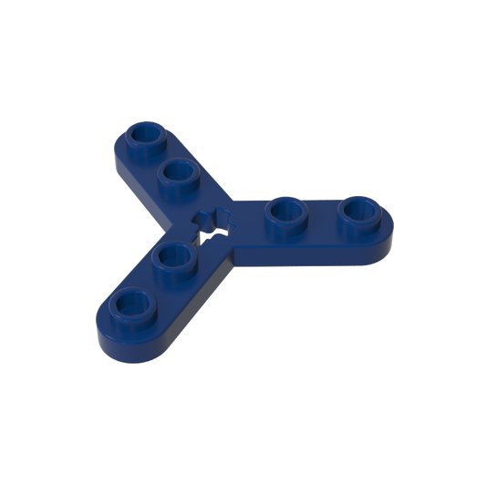 GDS-983 - Technic Plate Rotor 3 Blade with Smooth Ends and 6 Studs (Propeller)