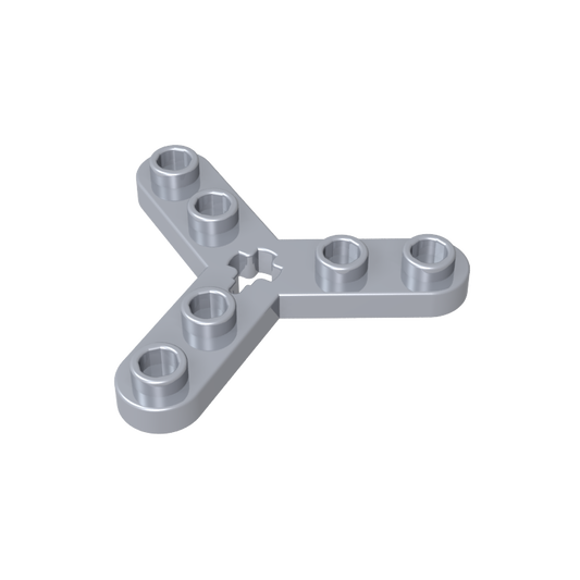 GDS-983 - Technic Plate Rotor 3 Blade with Smooth Ends and 6 Studs (Propeller)