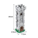 GOBRICKS MOC 134714 Lion Knight Watch Tower