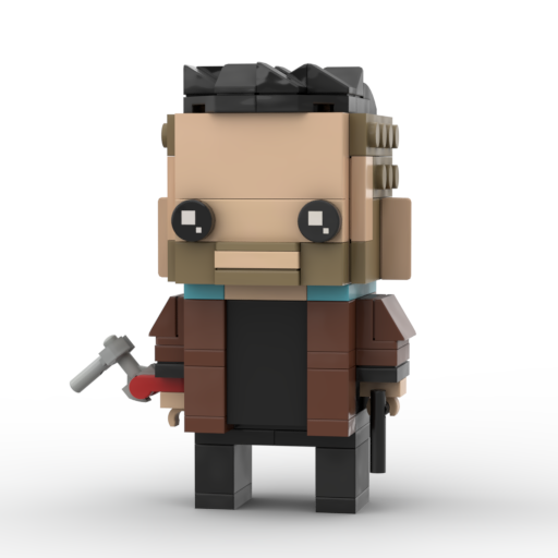 MOC Cyberpunk 2077 - Brickheadz Size