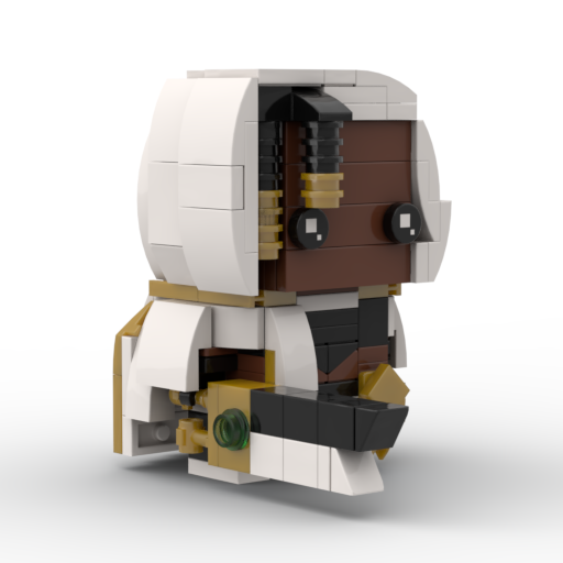 MOC Senna Champion LOL - BrickHeadz Toy