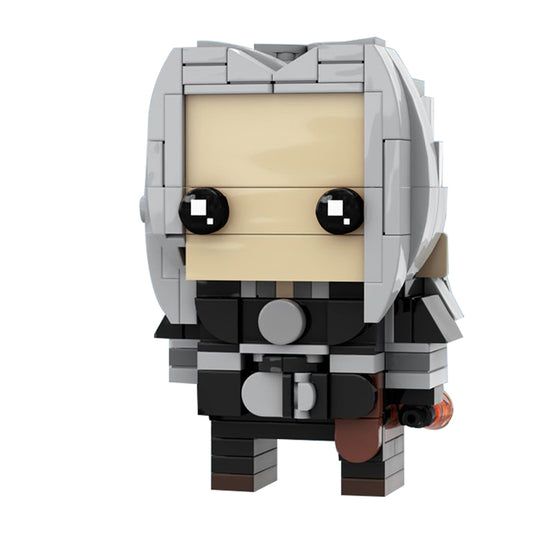 MOC-96298 Geralt of Rivia Brickheadz MOC - Netflix The Witcher